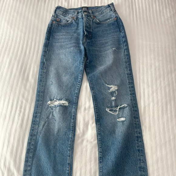 BDG by Urban Outfitters High Rise Bootcut Jeans - Size 24 - Picture 1 of 5